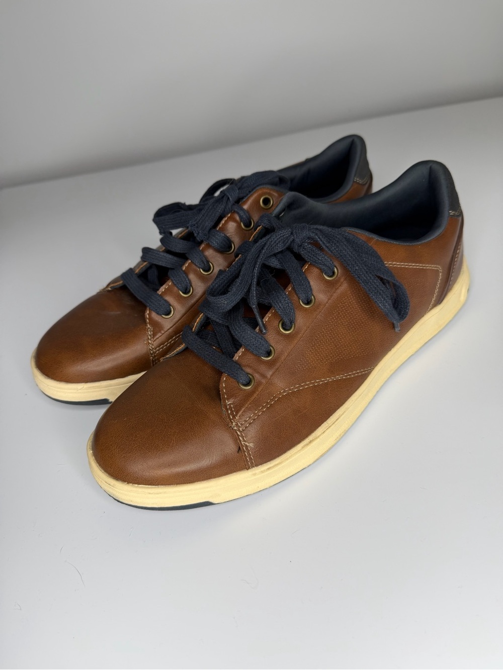 George Memory Foam Casual Lace Up Sneaker Shoe Men's Size 12